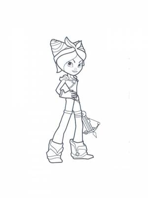 Раскраска Герои Энвелла   в формате