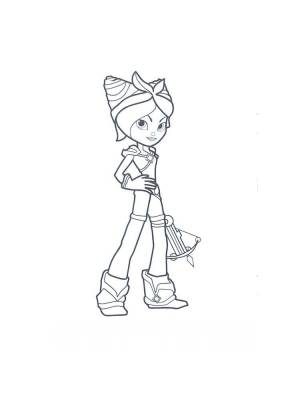 Раскраска Герои Энвелла 3