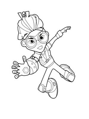 Раскраска Герои Энвелла 10