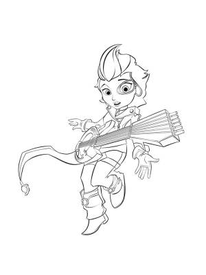 Раскраска Герои Энвелла 11