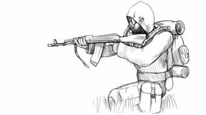 Раскраски Сталкер