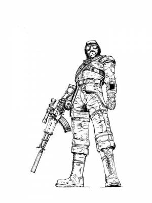 Картинка Сталкер для мальчиков