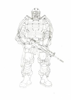 Раскраски Сталкер свобода