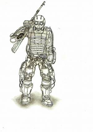 Раскраски Сталкер долг