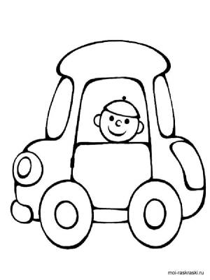 Раскраски для детей 3-4 лет