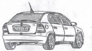 красота карандашом