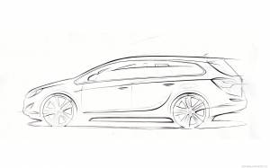 Астра опель раскраска