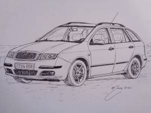 Шкода Фабиа Комби 2001 года