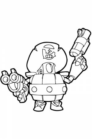 Раскраска Дэррил Браво Старс