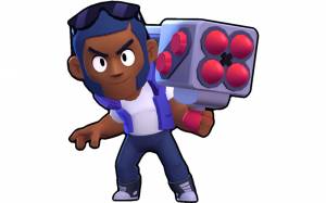 Раскраски Брока из Бравл Старс