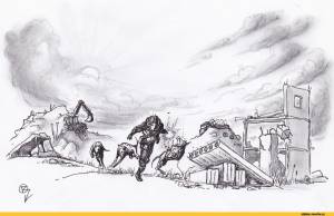 Красное на черном долг