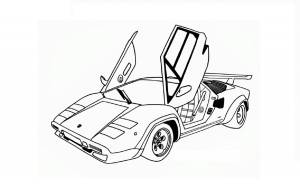 Раскраски машины Феррари