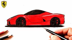 How to draw a Ferrari
