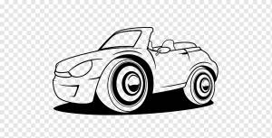 Спортивный автомобиль Рисование Ferrari Раскраска Автомоб, компактный автомобиль, детский, винтажный автомобиль png