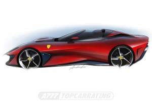 Рисунок Ferrari SP51 2022