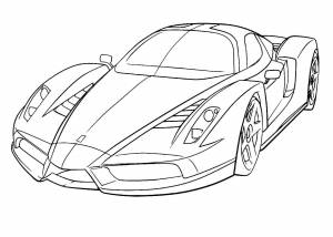 DataLife Engine > Версия для печати > Гоночный автомобиль раскраска