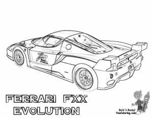 Раскраски Феррари ф40