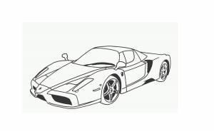Раскраски машины Феррари