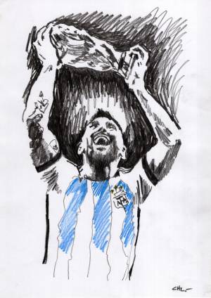 Messi Campeon 10, Рисунок