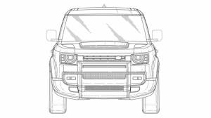 Land Rover Defender 130 показался на патентных изображениях