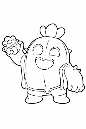 Раскраска Спайк Браво Старс