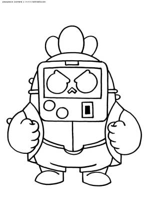 Раскраска Спайк в маске