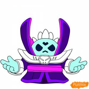 Как нарисовать Спайка из Бравл Старс поэтапно 10 уроков