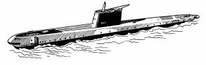 Pаскраска подводная лодка 137752
