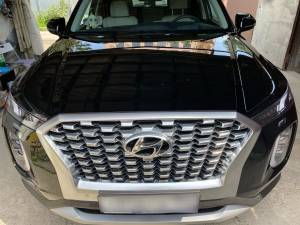 Легкая полировка кузова нового Hyundai Palisade с защитой керамикой в Краснодаре