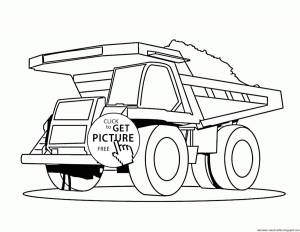Раскраска белаз