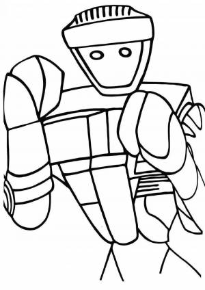 Рисунки роботов сталь