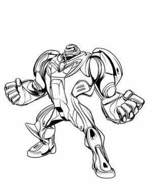 Раскраска живая сталь