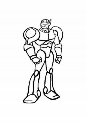 Раскраски Живая сталь майдас