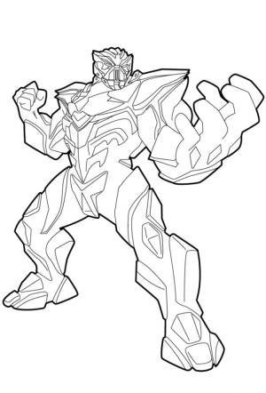 Живая сталь раскраска