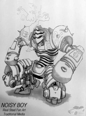 Раскраски Живая сталь майдас