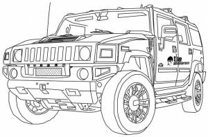 Pin by David Riekstins on Hummer Coloring