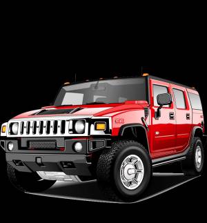 Раскраска Хаммер