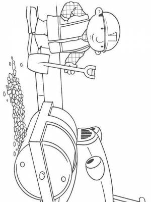 Раскраска Каток черно белая для детей