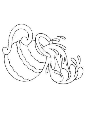 Раскраски Вода