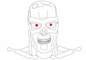 Раскраски Терминатор