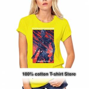 Мужская футболка с надписью «The рисунок по фильму «Терминатор» постер Арнольда Шварценеггера»