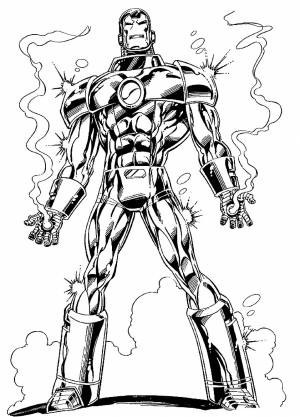 Раскраска Терминатор