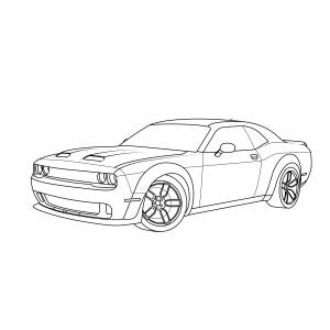 Рисунок додж