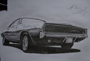 my art [dodge charger r