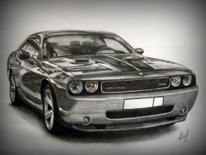 Рисунок Dodge Challenger SRT
