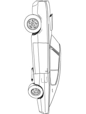 Раскраски машины Додж