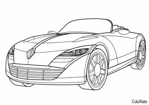 Раскраска Renault Nepta