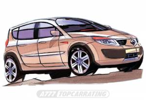Рисунок Renault Scenic II 2003