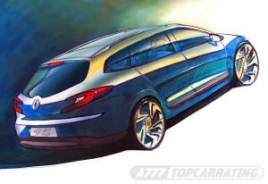 Рисунок Renault Megane Estate 2010