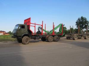 Камаз 43 101, Лесовоз